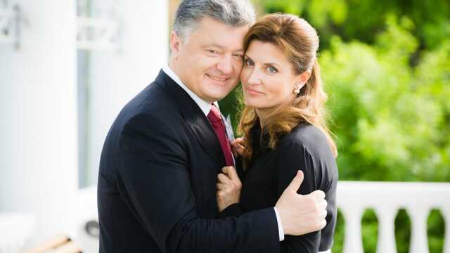 Петр Порошенко поздравил супругу с днем рождения