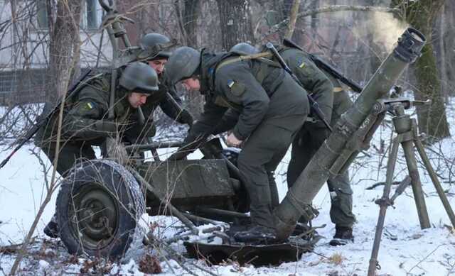 На Киевщине прошли учения подразделений МВД: отрабатывали тактику ведения боевых действий