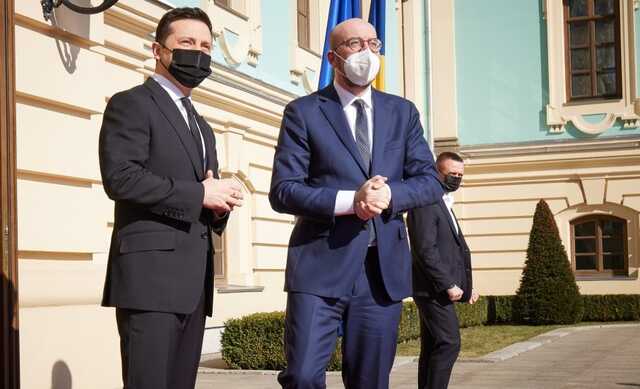 Зеленский и Мишель обсудили деэскалацию конфликта с РФ