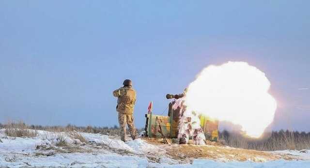 Украинские военнослужащие тренировались использовать американские гранатометы М141