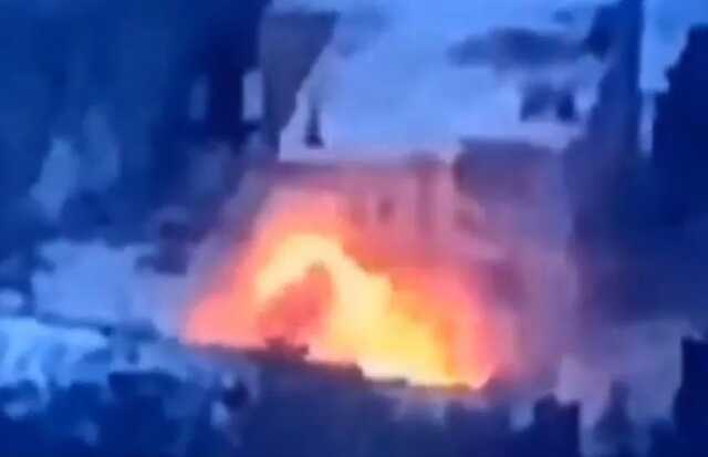 На Донбассе взорвали топливный склад российских оккупантов