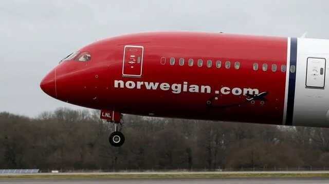 Лоукостер Norwegian на время приостановил полеты над территорией Украины