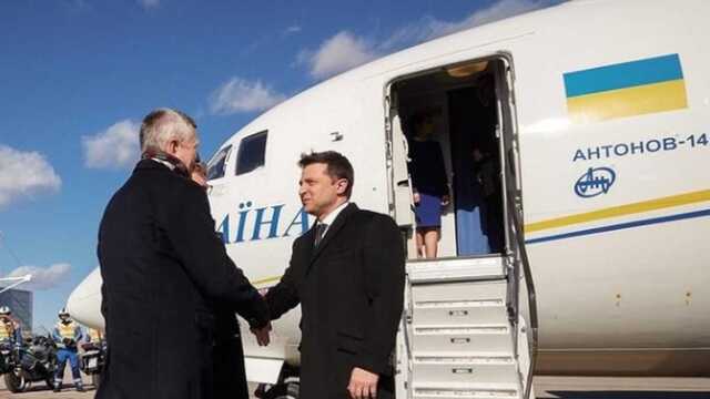 Зеленский прибыл в Мюнхен на конференцию по безопасности