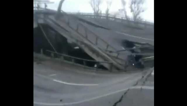 Возле Стоянки взорван мост, проехать из Киева в Житомир невозможно - нардеп