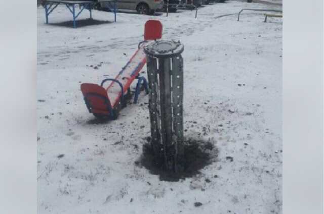 Бомбардировка Харькова: снаряд оккупантов прилетел на детскую площадку