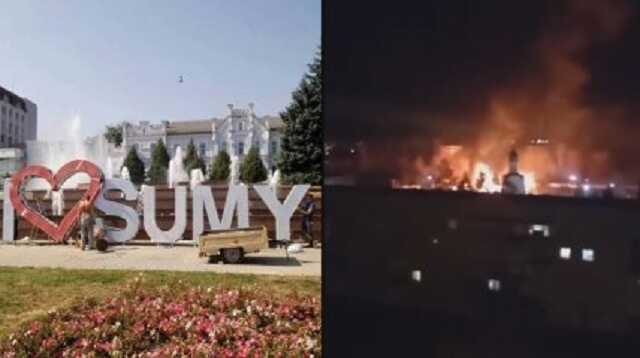 Появились первые видео с последствиями обстрелов в Сумах