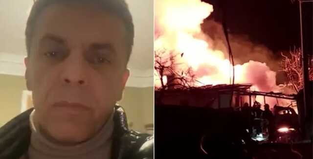 Российская авиация сбросила бомбы на гражданские дома в Житомире