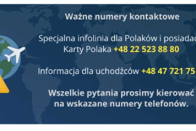 Посольство Польщі опублікувало номер гарячої лінії для українських біженців