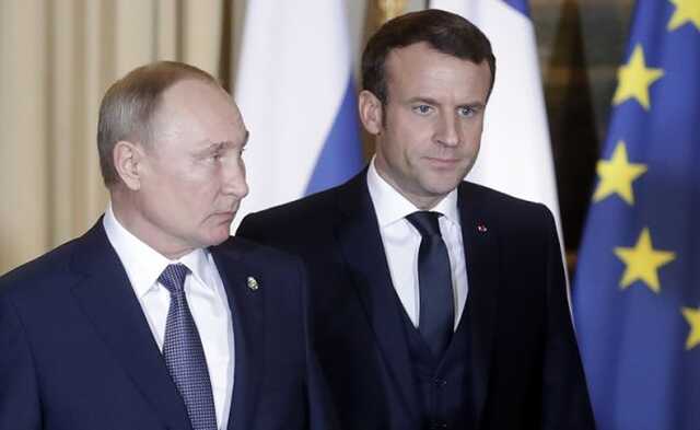 Путин заявил Макрону, что не обстреливает ракетами Киев и другие города