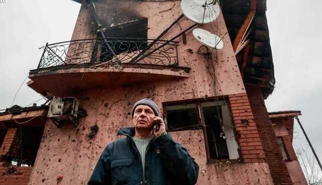 Российские оккупанты цинично обстреляли село в Киевской области