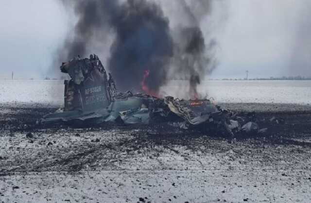 Над Волновахой был сбит вражеский истребитель Су-34