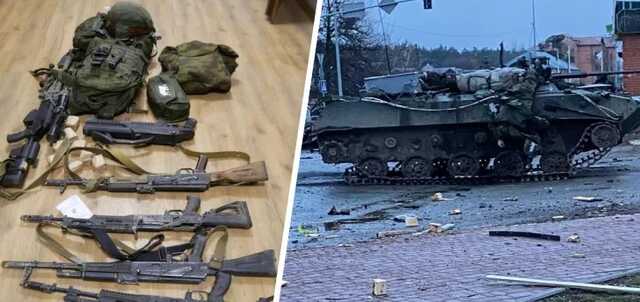 Спецназ уничтожил десятки оккупантов в Гостомеле и показал трофеи