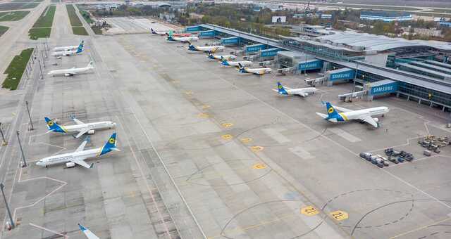 Пограничники показали, как выглядит аэропорт "Борисполь" после российского вторжения