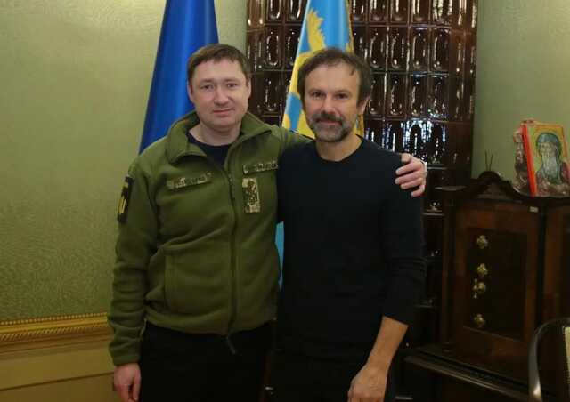 Святослав Вакарчук вступил в ряды территориальной обороны