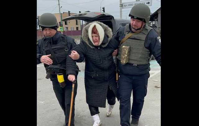 Из Ирпеня смогли эвакуировать около 2 тыс. человек