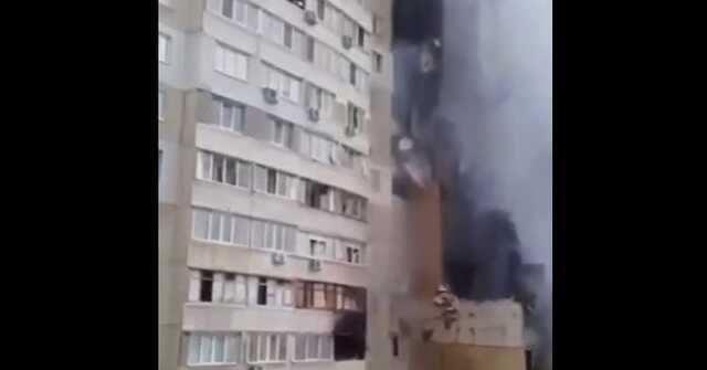 Террористическая бомбардировка Харькова 47-м авиаполком ВКС РФ: оккупанты уничтожили 16-этажный дом