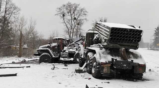 В Буче оккупанты расставили "Грады" между жилыми домами