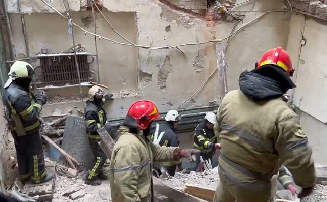 У Харкові росіяни зруйнували будівлю поліції, є загиблі