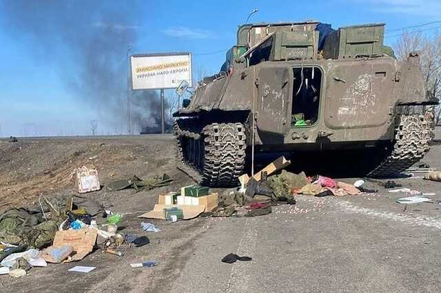 ВСУ уничтожили две колонны техники оккупантов