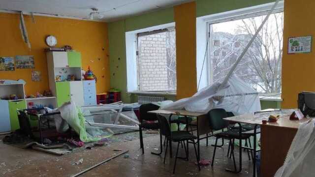 На Харьковщине россияне обстреляли центр социально-психологической реабилитации детей