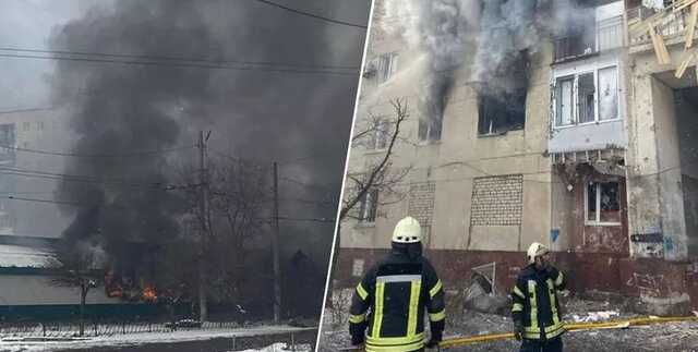 В Северодонецке загорелись школы и квартиры – есть погибший