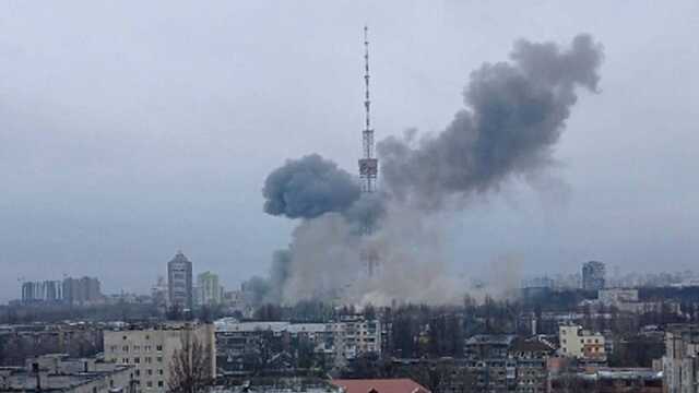В Киеве во время бомбардировки телевышки погибла россиянка