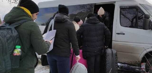 В Луганской области на сегодня объявили эвакуацию