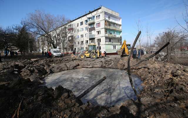 Последствия ракетного удара по Краматорску