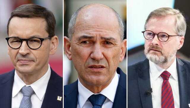 Премьеры Польши, Чехии и Словении едут в Киев на поезде