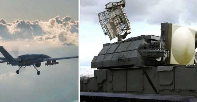 Украинские военные точным ударом уничтожили вражеский "Тор-М1"