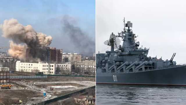 Российские корабли выпустили более 100 снарядов по Одесской области