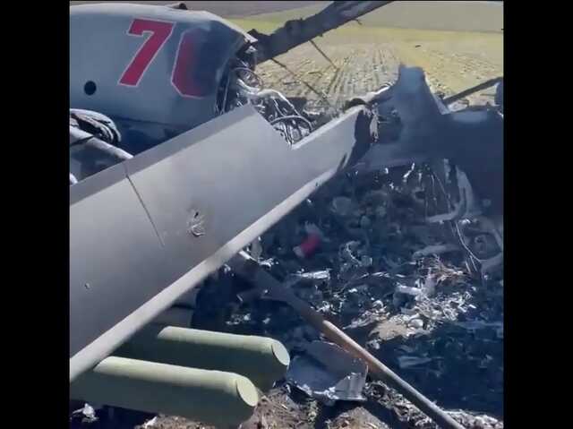 Вблизи Николаева сбили вражеский вертолет Ка-52