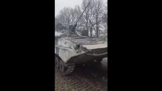 Оккупанты бросили в Черниговской области боеспособную технику, чтобы не попасть под обстрелы