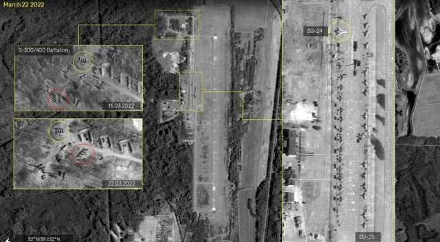 На аэродромах Беларуси поубавилось количество российской авиации