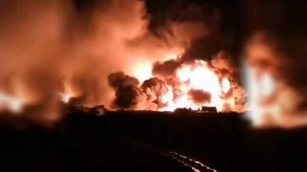 В Саудовской Аравии атаке подверглось нефтехранилище