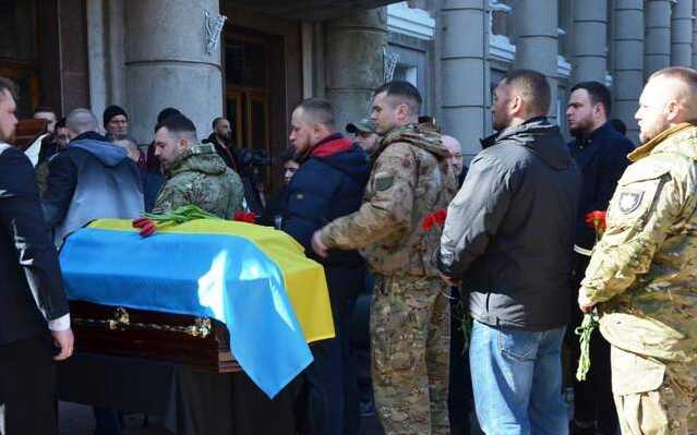 В Одессе простились с погибшими защитниками-героями
