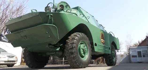 Житель Днепра отдал свой бронеавтомобиль на нужды теробороны