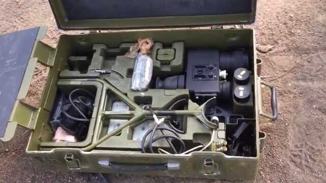 Украинские военные захватили российский комплект автоматизации наводчика "Барнаул-Т"