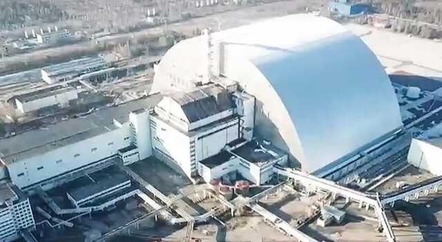 При уходе с Чернобыльской АЭС оккупанты забрали пленных бойцов Нацгвардии