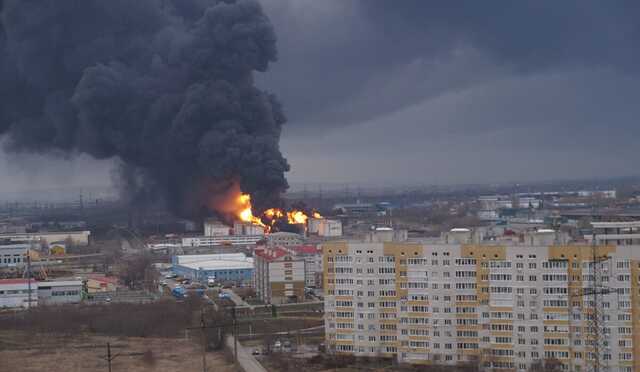 Кремль отказался давать оценку «удара» по нефтебазе в Белгороде