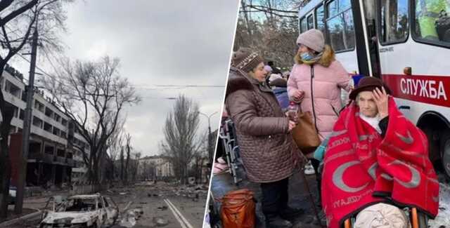 В Мариуполь выехали автобусы для эвакуации людей