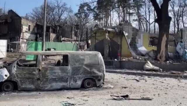 Разорванные и обгоревшие трупы российского СОБРа из Кемерово в Гостомеле