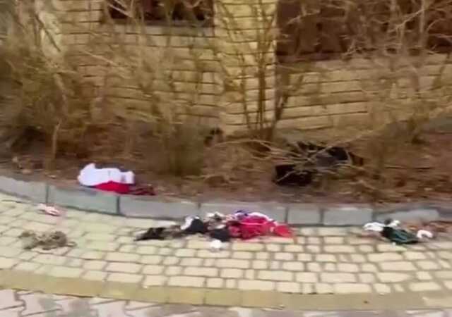 Российские оккупанты воровали в Украине женское белье, но домой не довезли