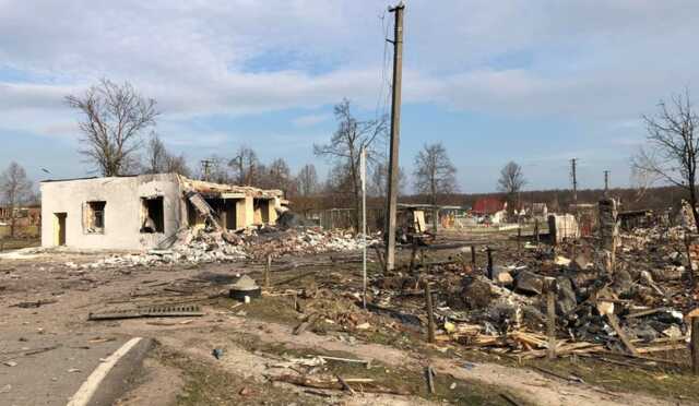 Село Новоселовка под Черниговом практически уничтожено авиаударами оккупантов, - Казанский