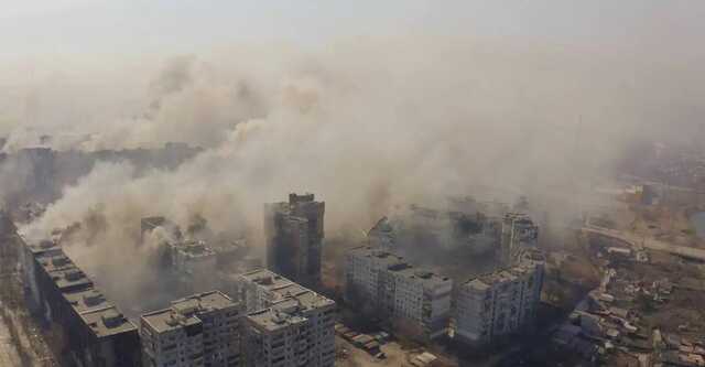 Британская разведка: Россия может применить фосфорные бомбы в боях за Мариуполь