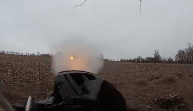 "Аэроразведка" показала уничтожение вражеского танка из ПТРК NLAW от первого лица