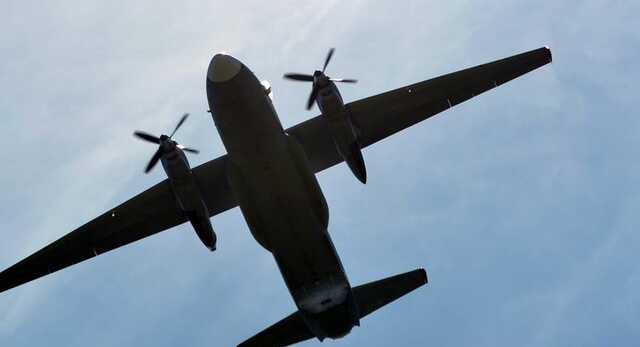 Появилось первое фото с места падения Ан-26 в Запорожье