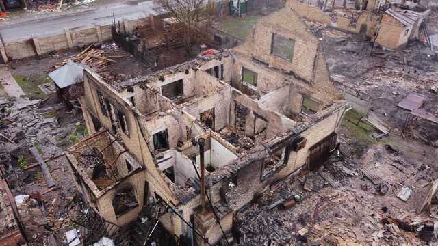 В сети показали, как выглядит село Мощун на Киевщине после прихода "русского мира"