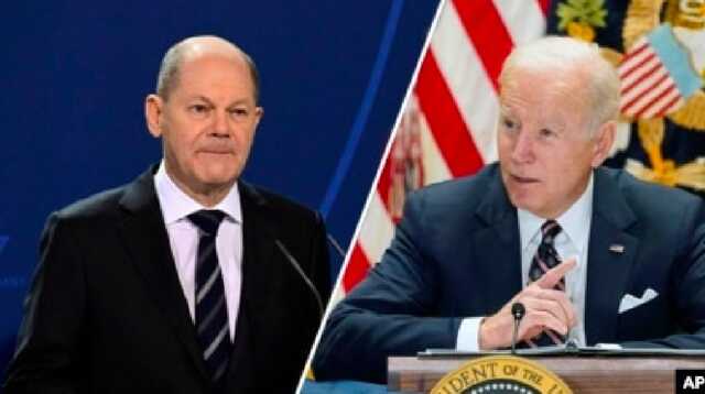 Шольц и Байден договорились не признавать территориальные приобретения России