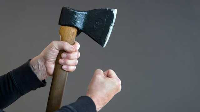 На Киевщине мужчина с топором напал на свою 76-летнюю мать